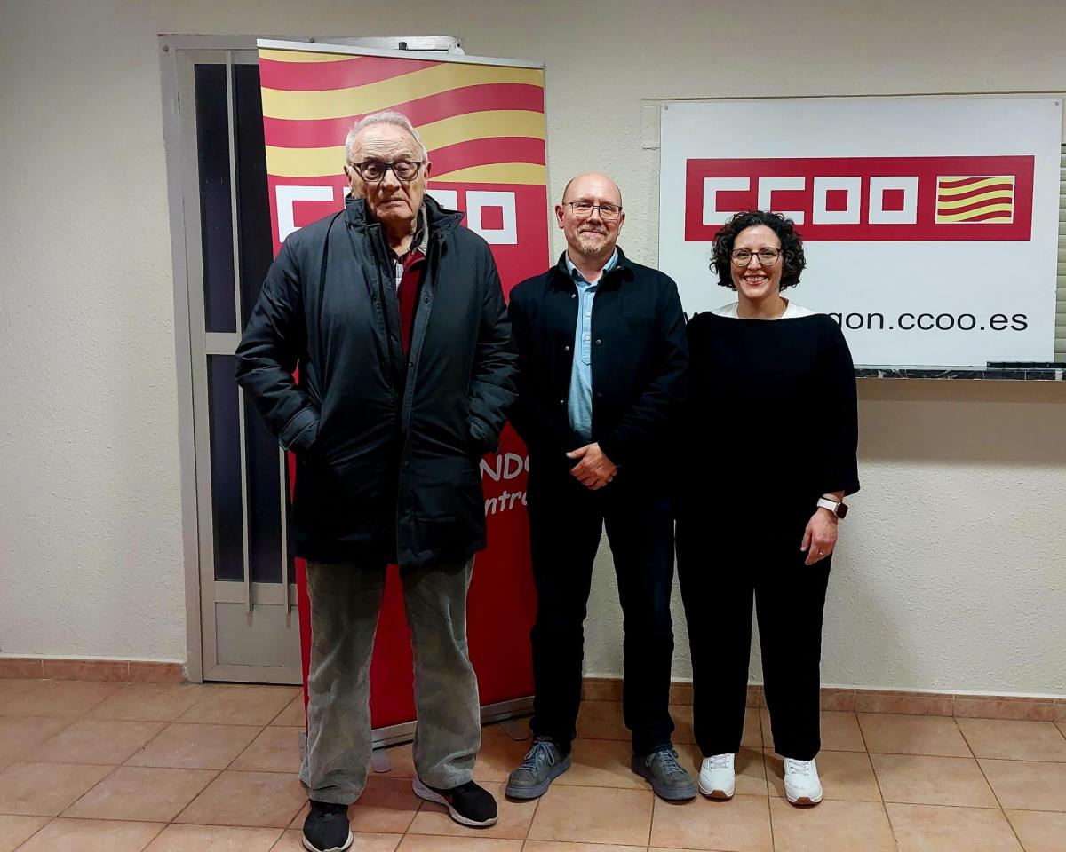 Huesca: 25 años de afiliación a CCOO