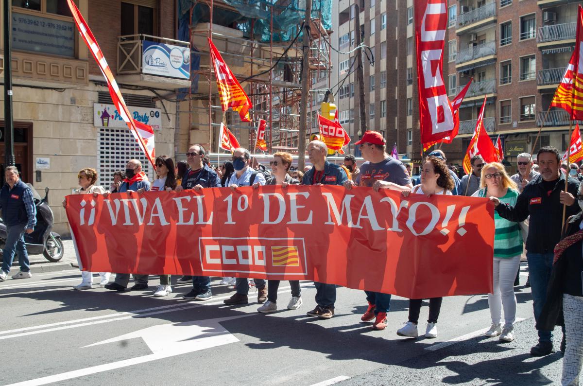 1º de mayo en Aragón - Zaragoza