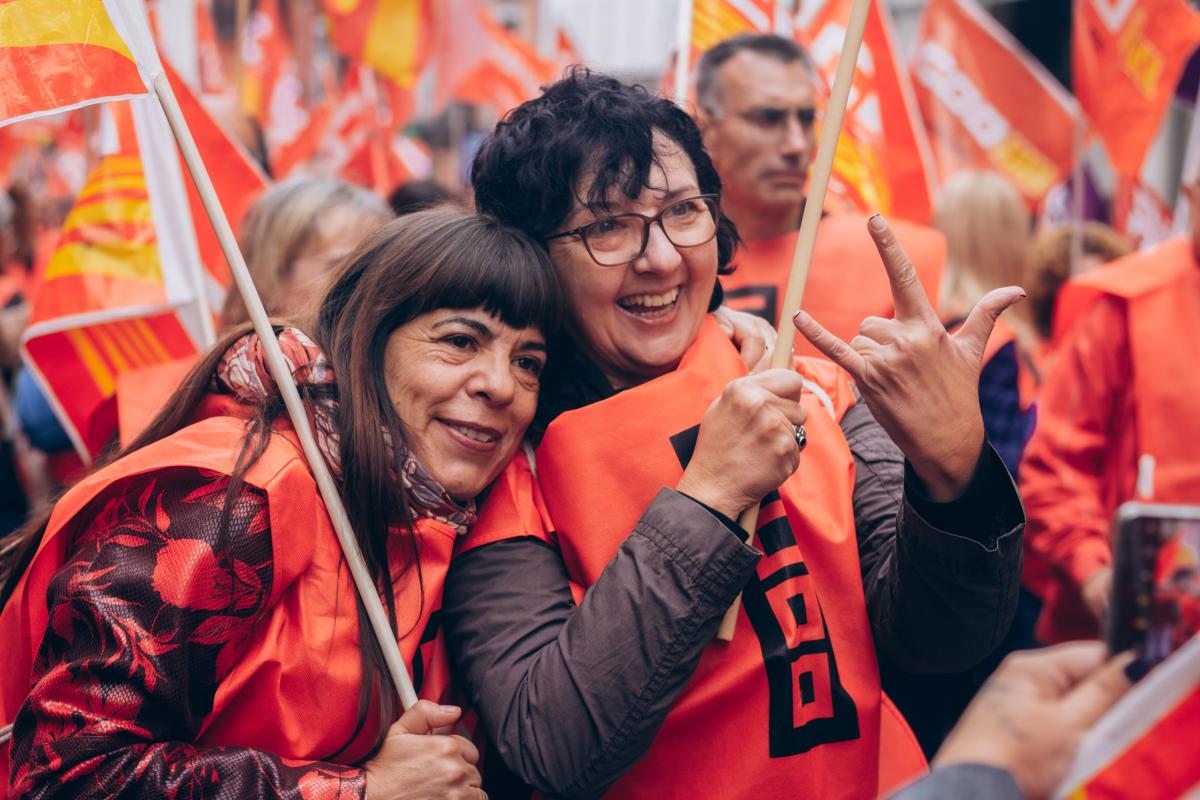 Aragón manifestación
