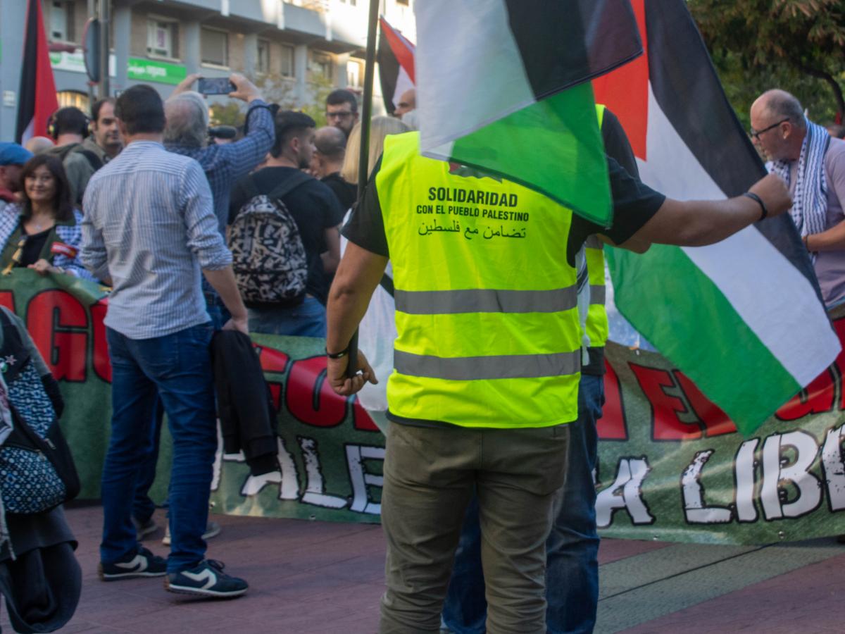Manifestación "Stop Genocidio" en Gaza