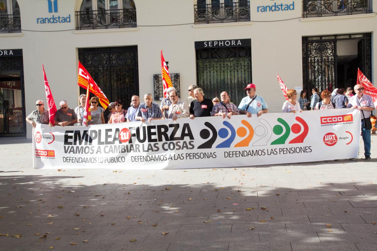 Concentracin Da del Mayor en Zaragoza 2019