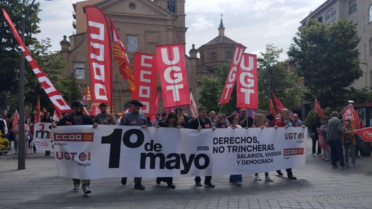 1 de mayo 2026 en Aragón