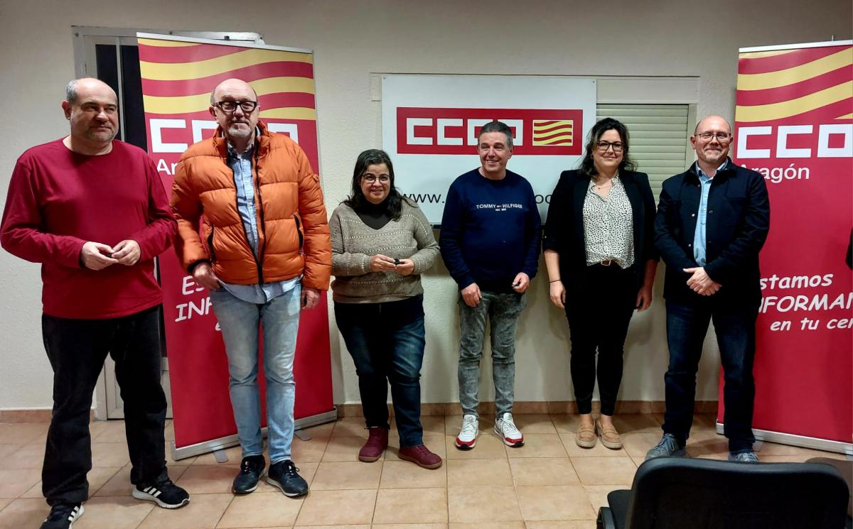 Huesca: 25 años de afiliación a CCOO