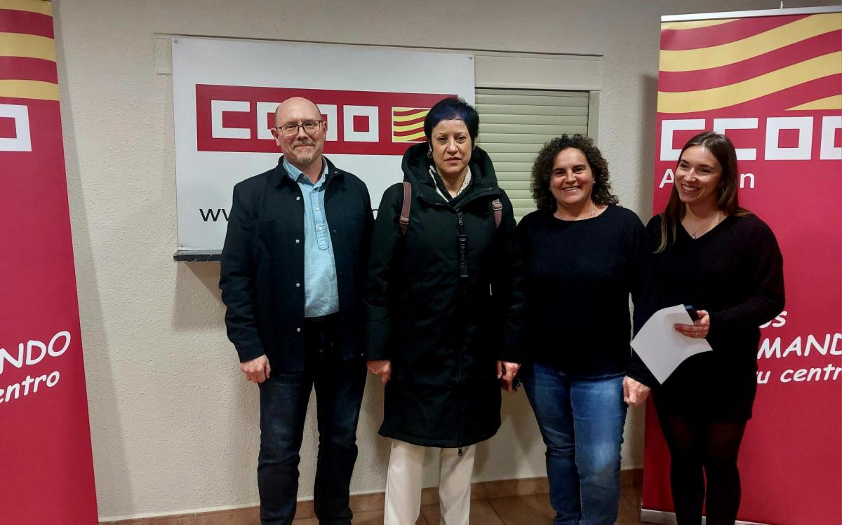 Huesca: 25 años de afiliación a CCOO