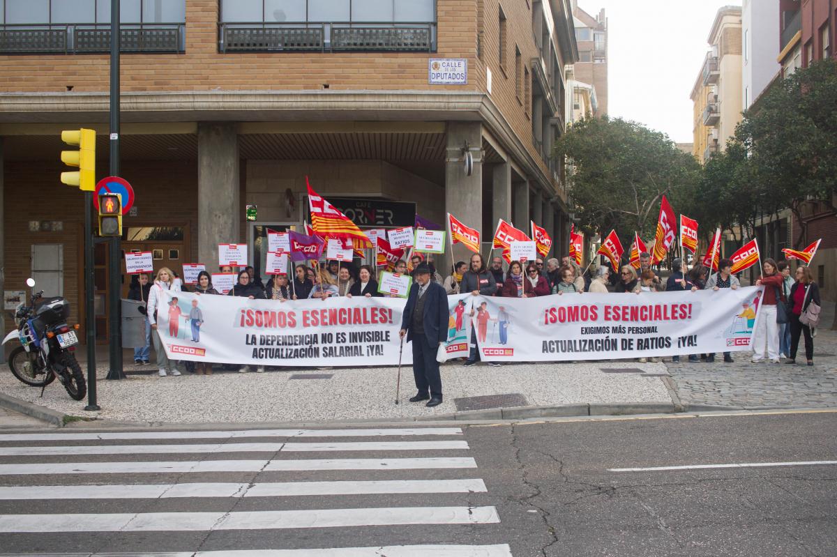 Imagen de la concentración