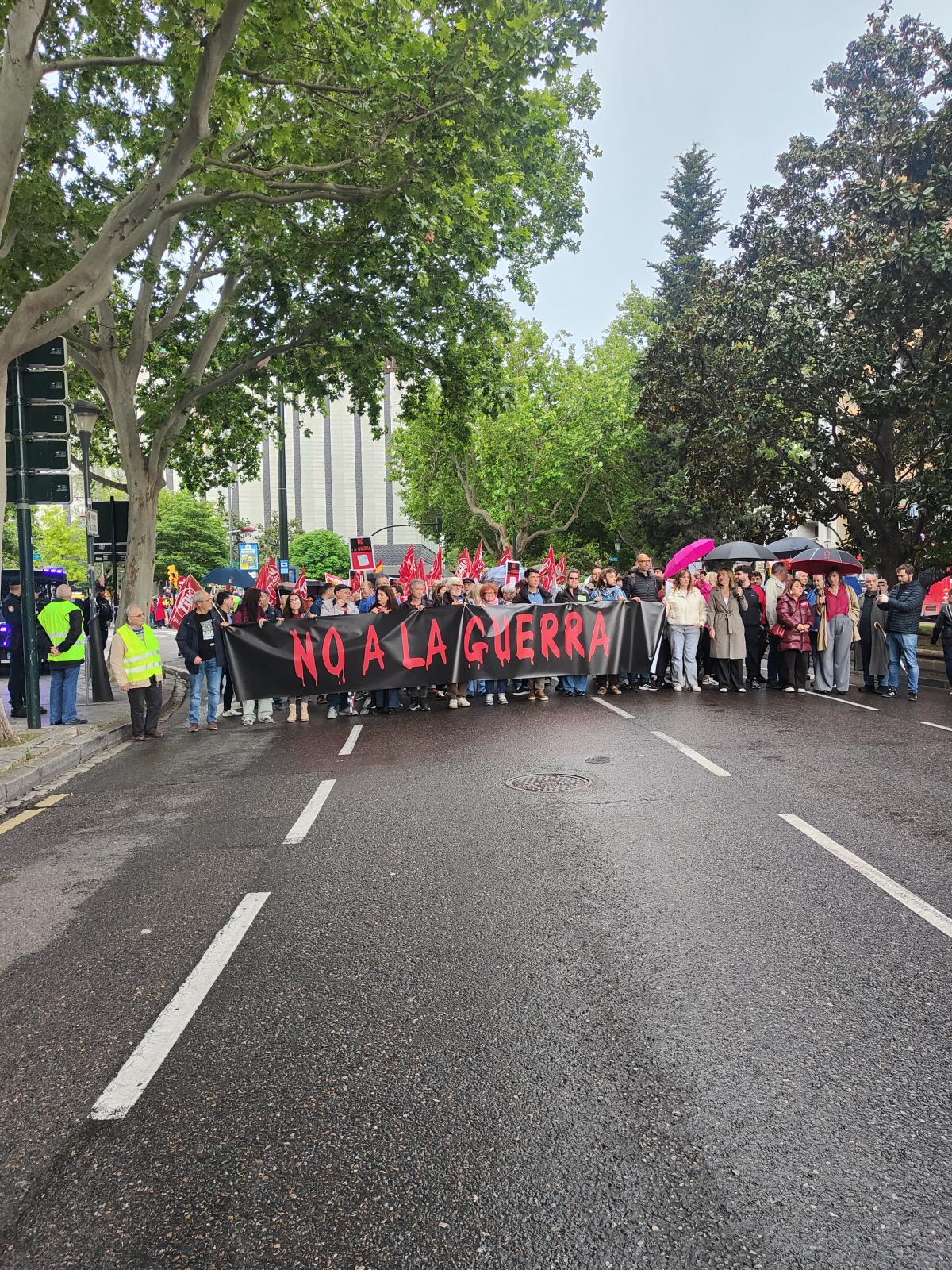 Manifestación "No a la Guerra" 7 de mayo 2026