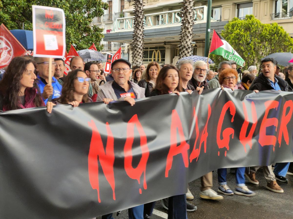 Manifestación "No a la Guerra" 7 de mayo 2026