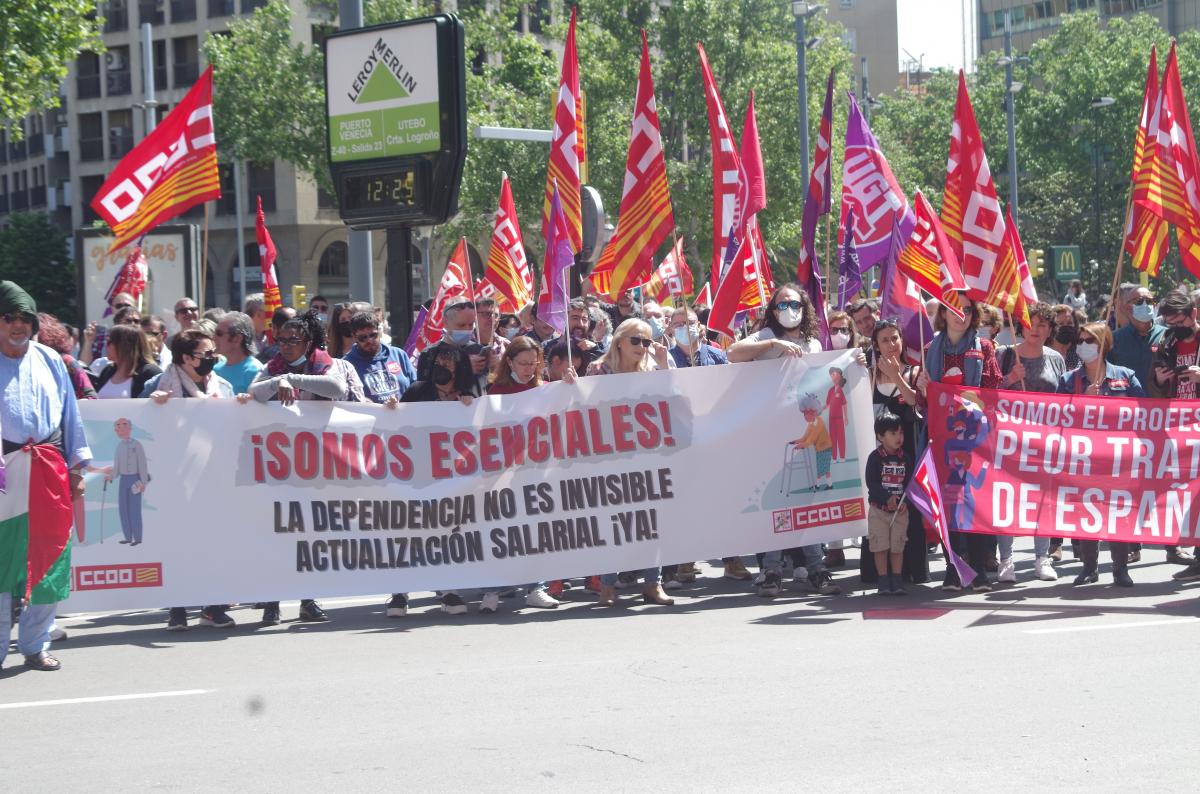 1º de mayo en Aragón - Zaragoza