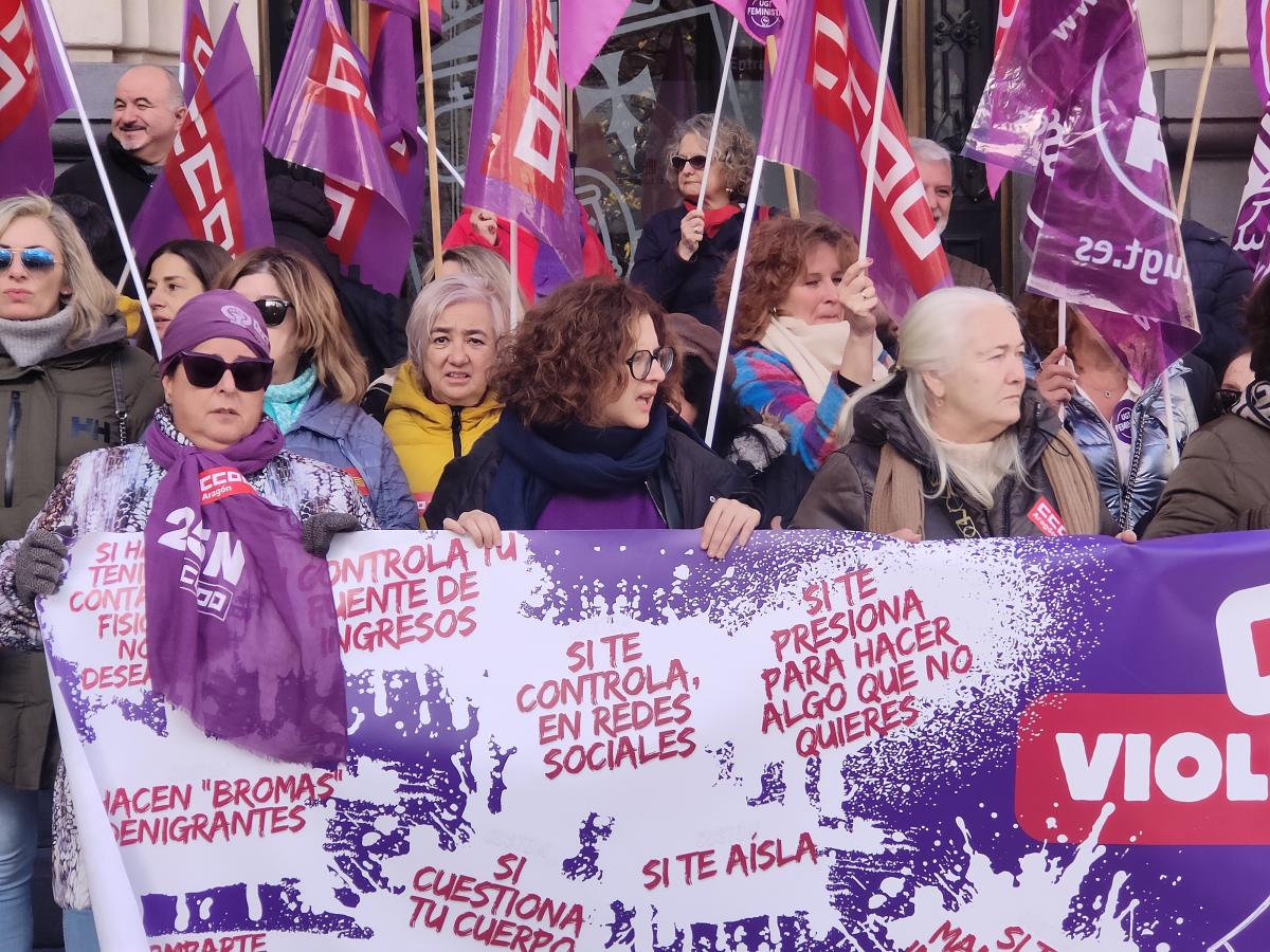 25N - Concentraciones en Aragón