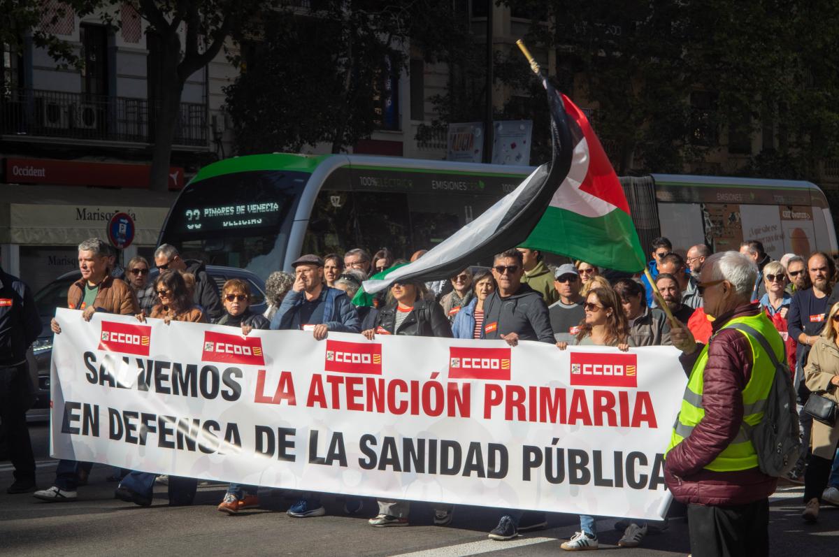 Movilizaciones Salvemos la sanidad pública