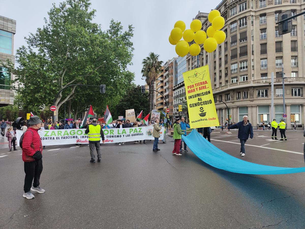 Manifestación "No a la Guerra" 7 de mayo 2026