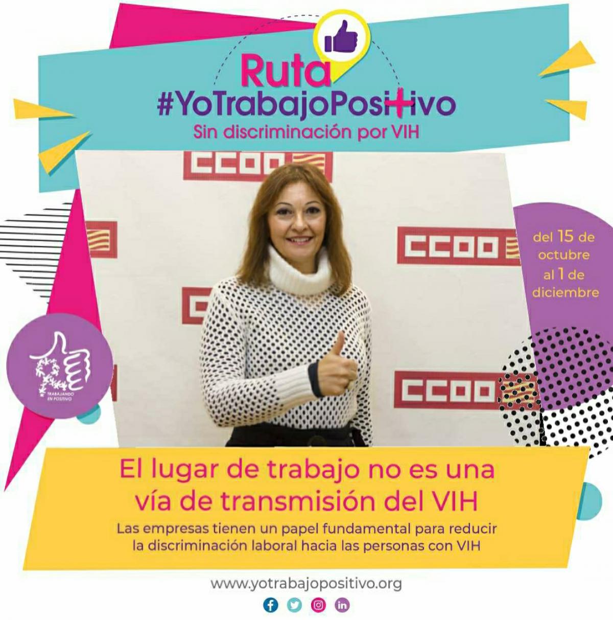 CCOO Aragn se suma a #YoTrabajoPositivo