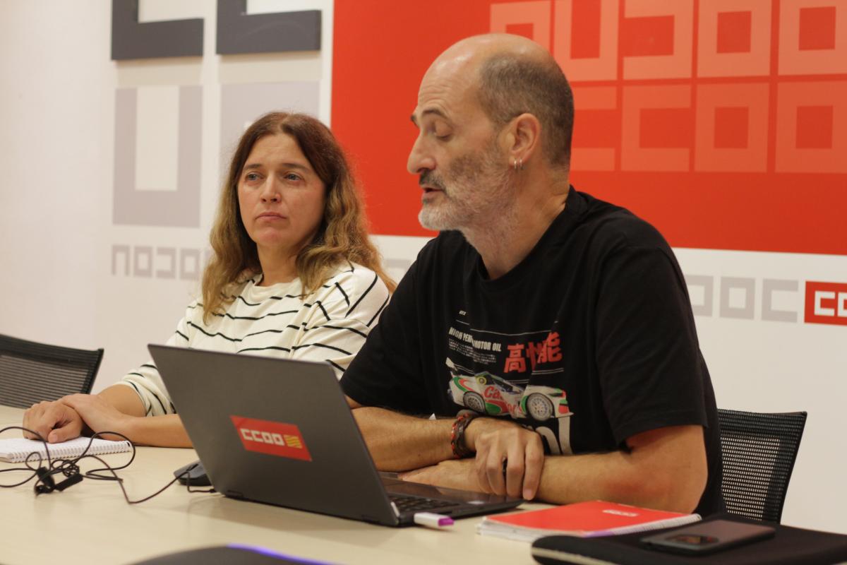 CCOO denuncia la situación en el IAF