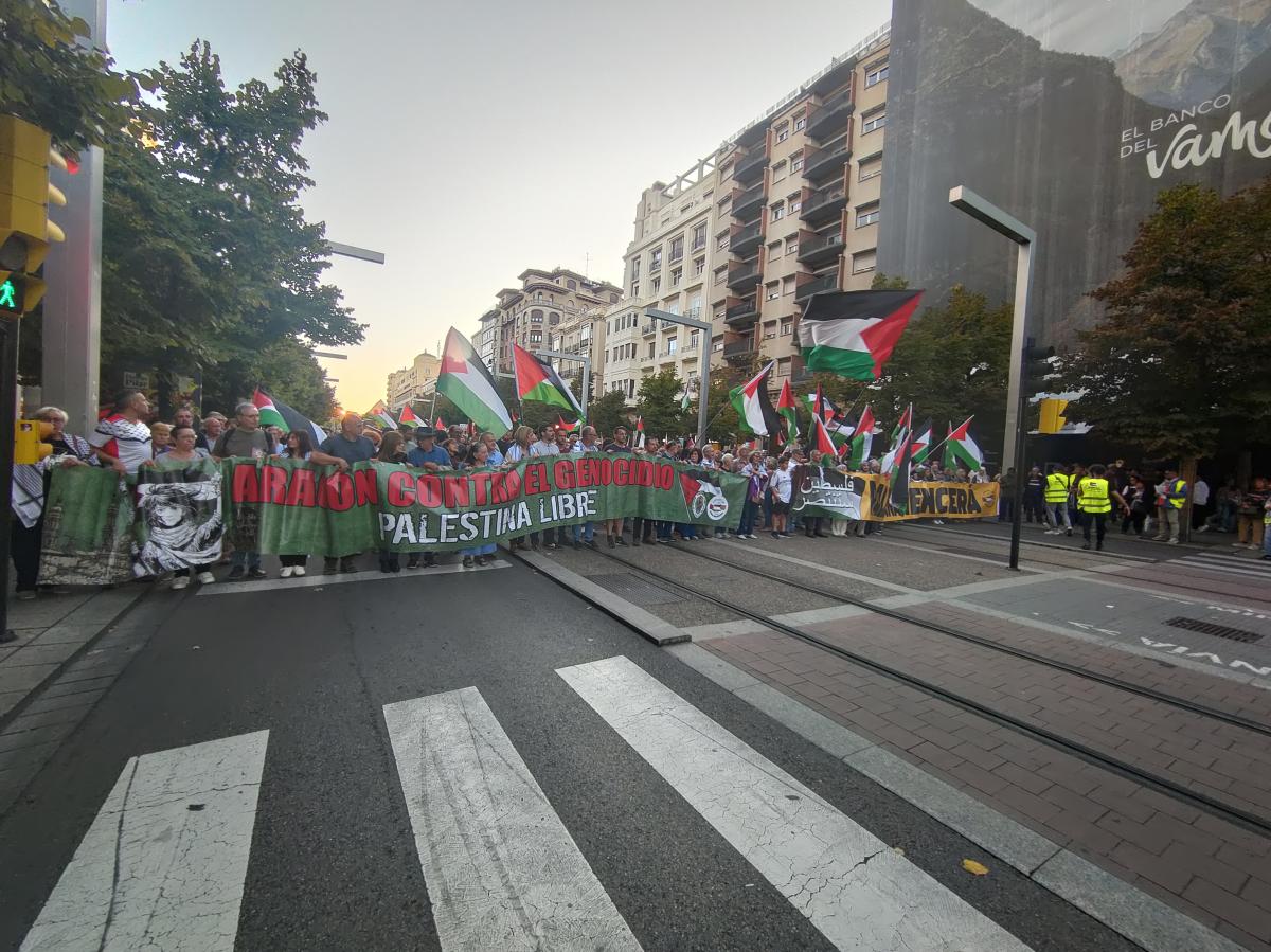 Manifestación "Stop Genocidio en Gaza"