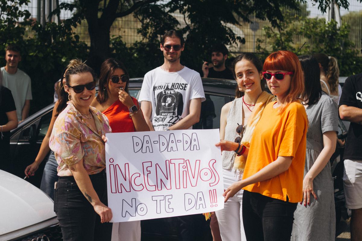Imagen de la pancarta