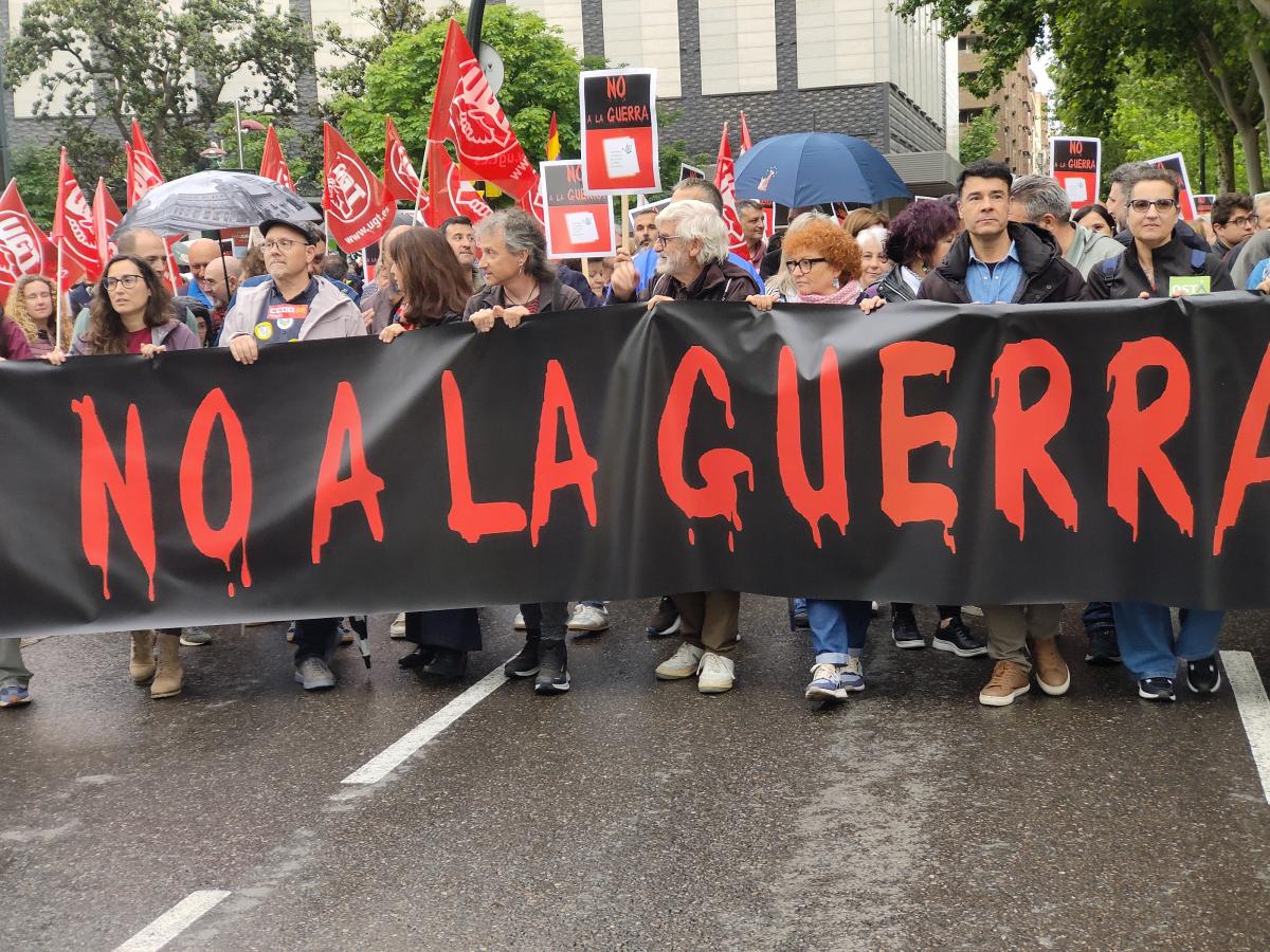 Manifestación No a la guerra