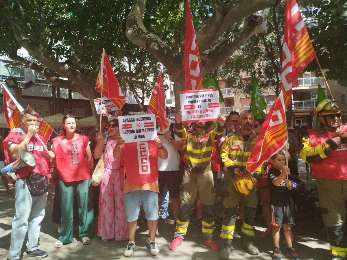 Concentración Bomberas Forestales