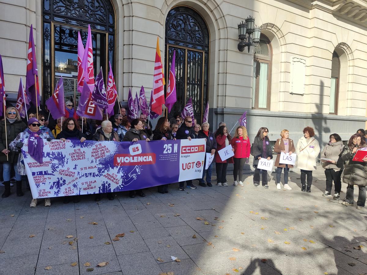 25N - Concentraciones en Aragón