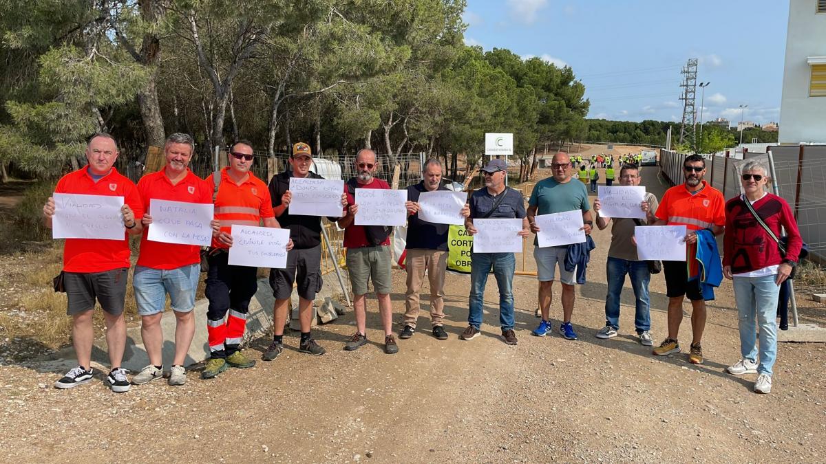 Concentracin servicio infraestructuras Ayuntamiento de Zaragoza