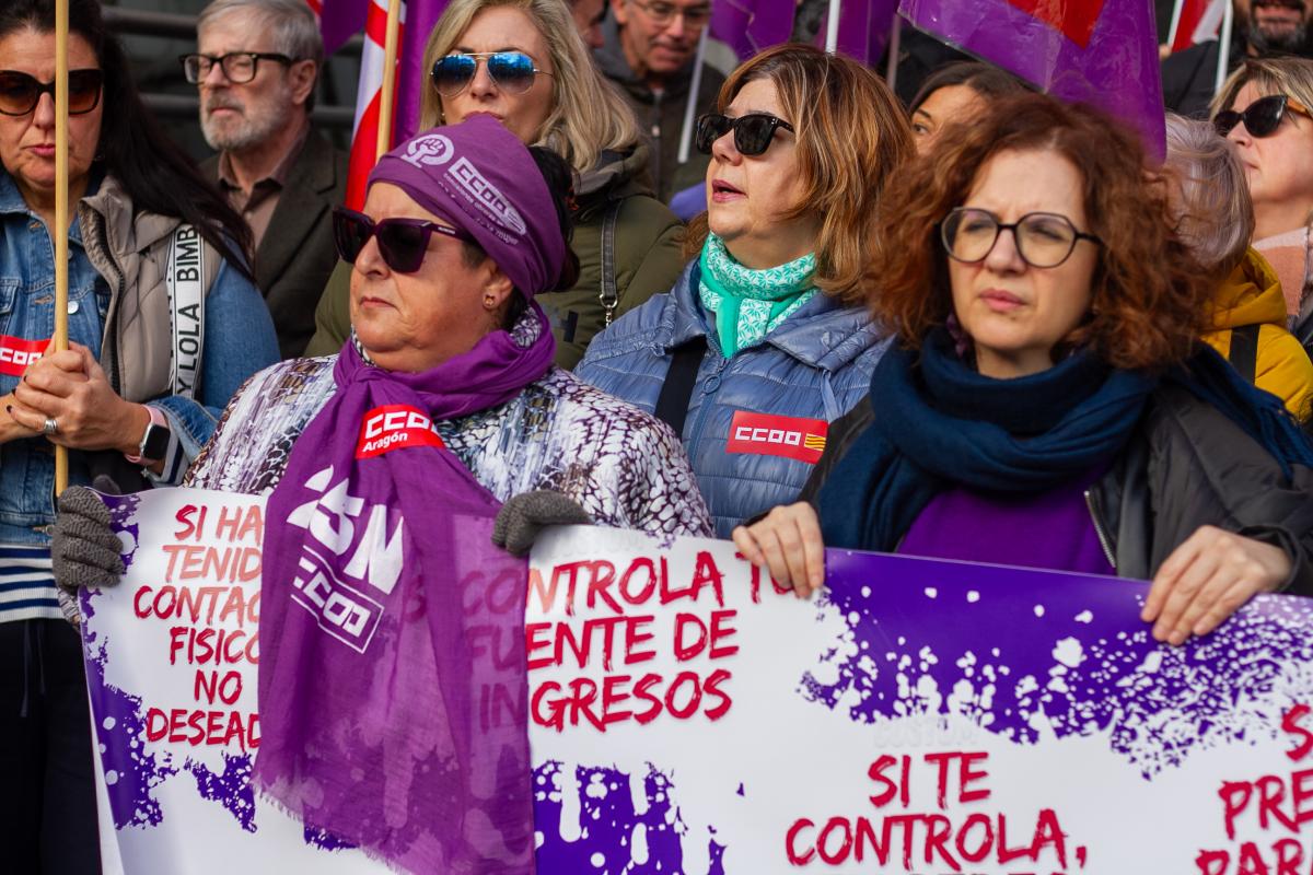 25N - Concentraciones en Aragón