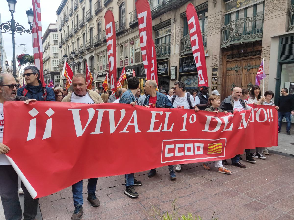 1 de mayo 2026 en Aragón