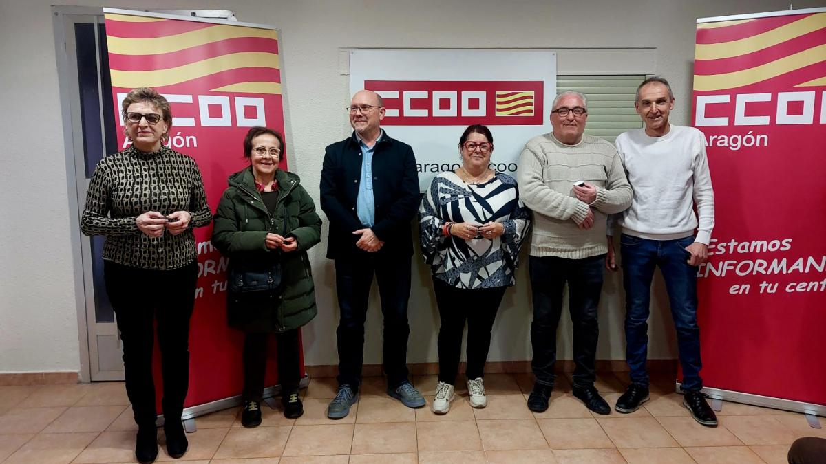 Huesca: 25 años de afiliación a CCOO