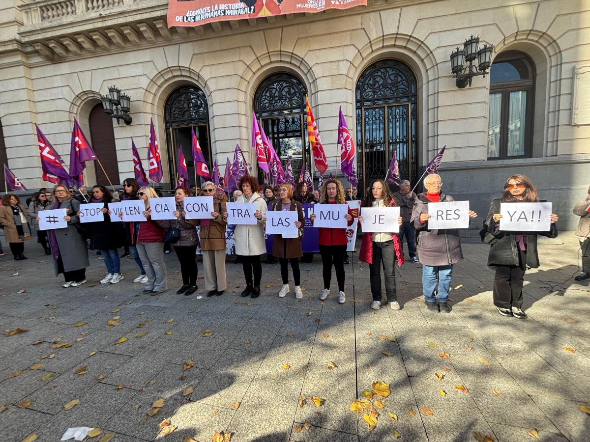 25N - Concentraciones en Aragón