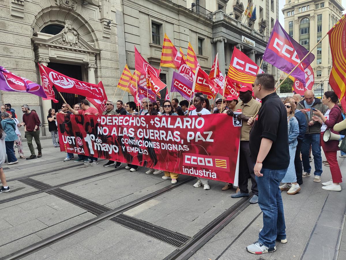 1 de mayo 2026 en Aragón