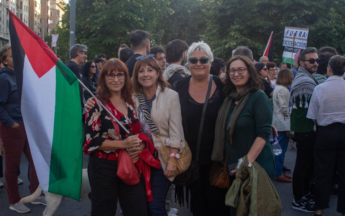 Manifestación en Zaragoza "Stop Genocidio en Gaza"