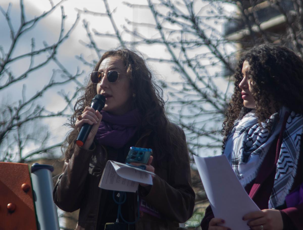 8M - Lectura del Manifiesto Zaragoza