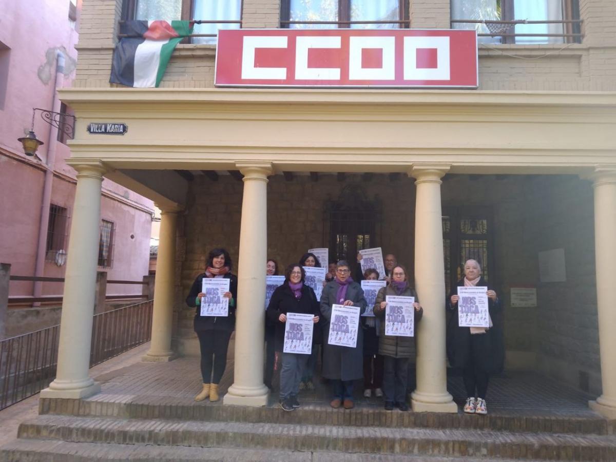 25N. "Un paso adelante. Por entoncos laborales libres de violencia machista"