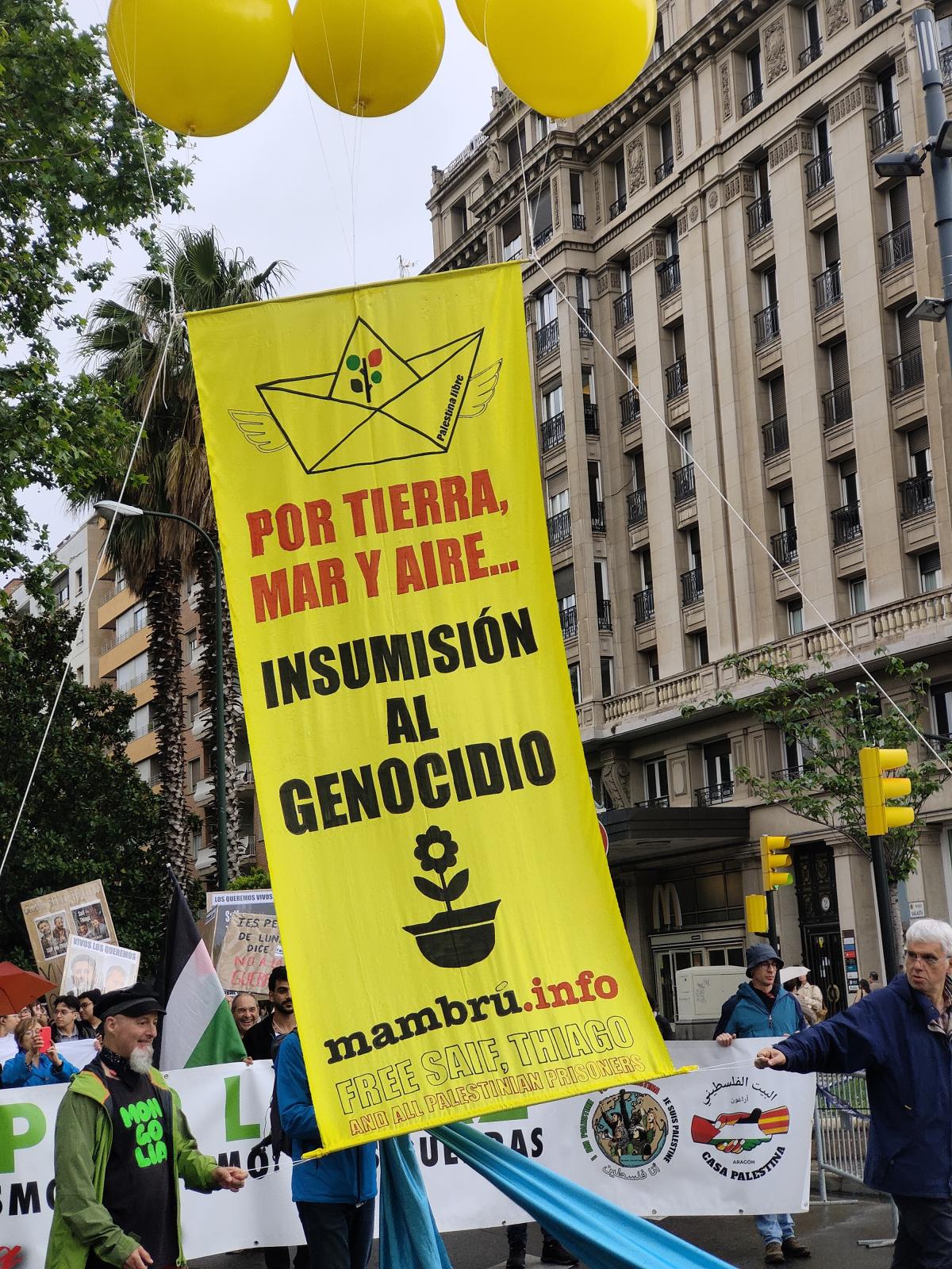 Manifestación "No a la Guerra" 7 de mayo 2026