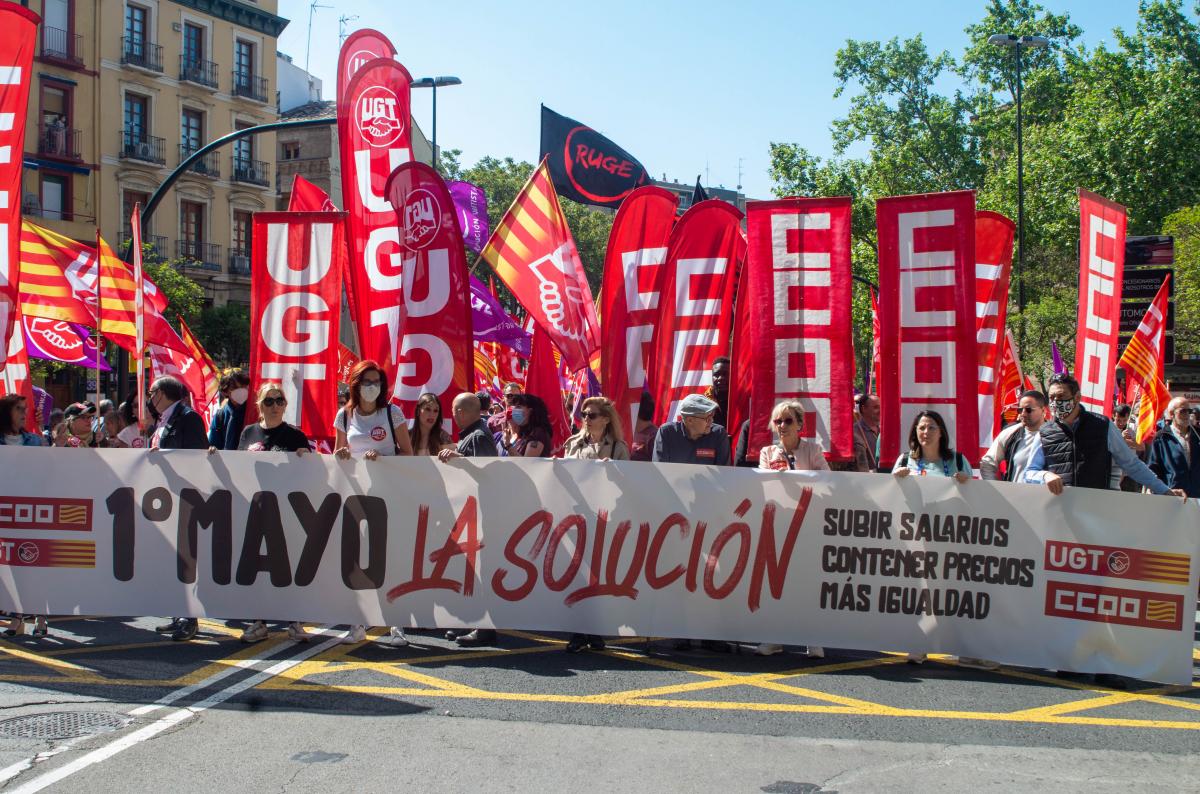 1º de mayo en Aragón en imágenes