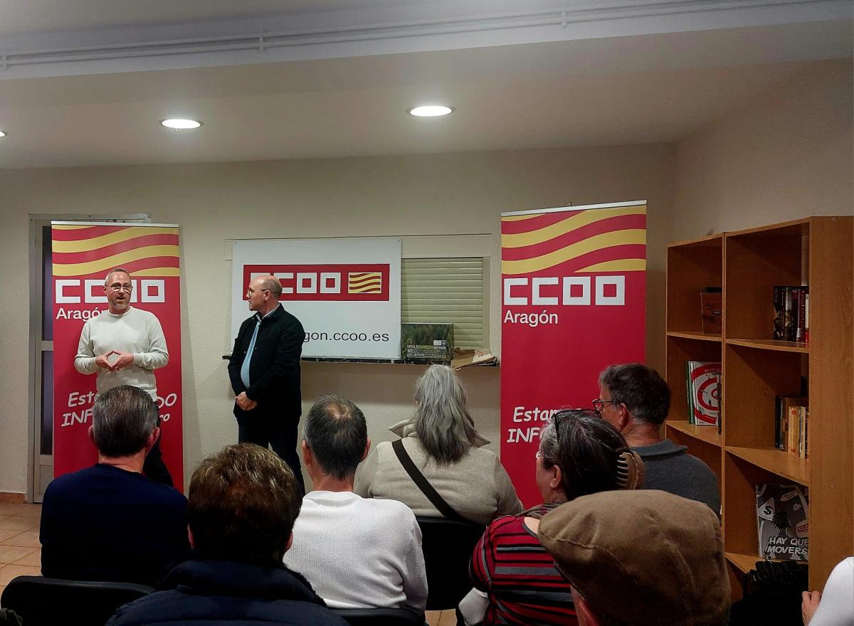 Huesca: 25 años de afiliación a CCOO