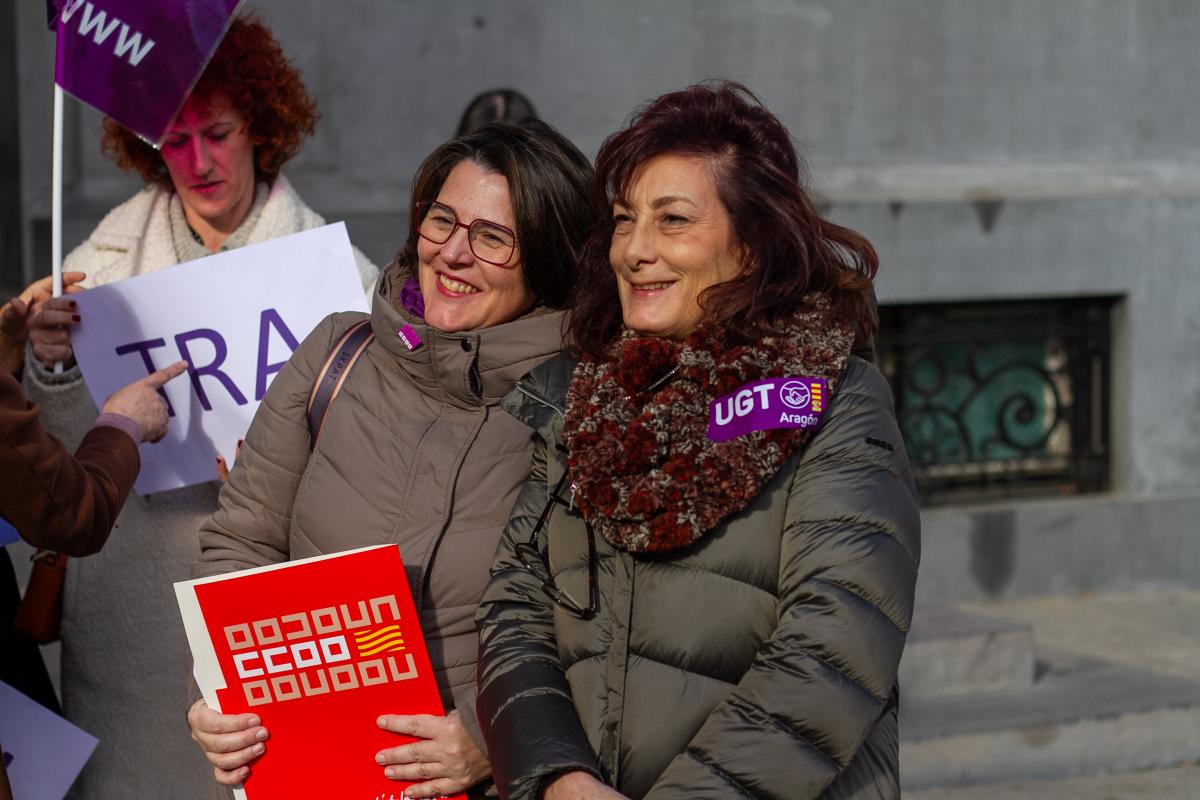 25N - Concentraciones en Aragón