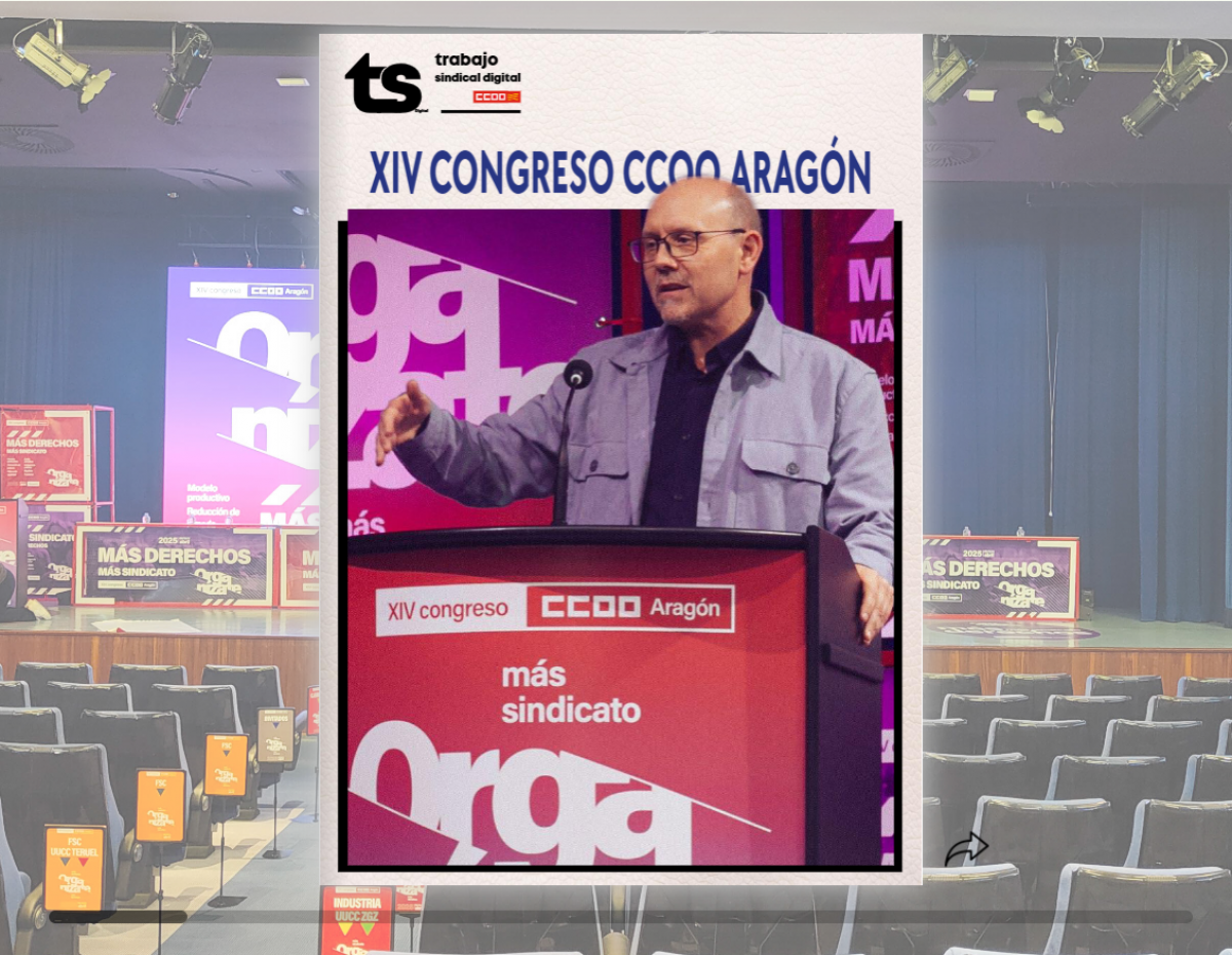 Trabajo Sindical 212. XIV Congreso CCOO Aragn.