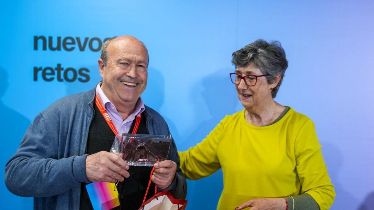 Manuel Martn recibe un premio a su trayectoria
