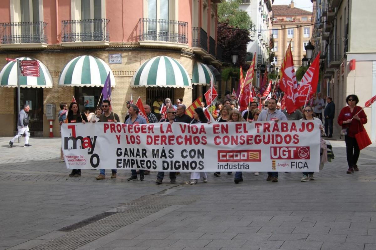 1 de mayo 2026 en Aragón